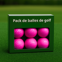 Pack 6 balles de Golf