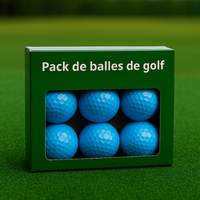 Pack 6 balles de Golf