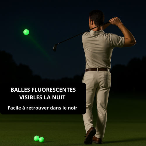 Balles de Golf Fluorescentes