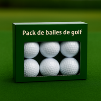 Pack 6 balles de Golf