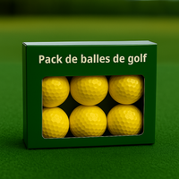 Pack 6 balles de Golf